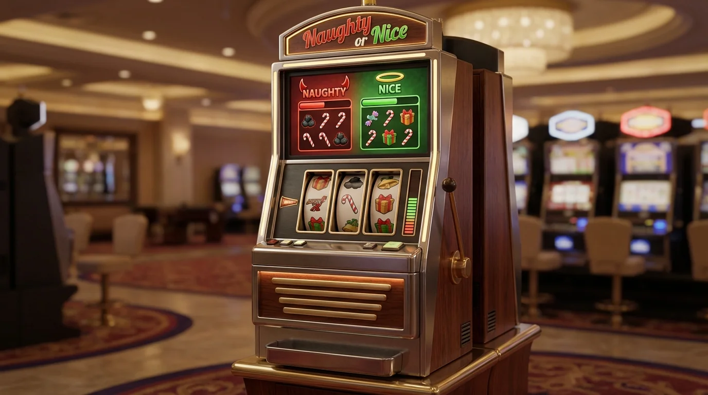 Free play Naughty or Nice slot game reels